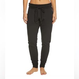 Free People Movement Black Cozy Soft Knit Jogger Pant Sz L